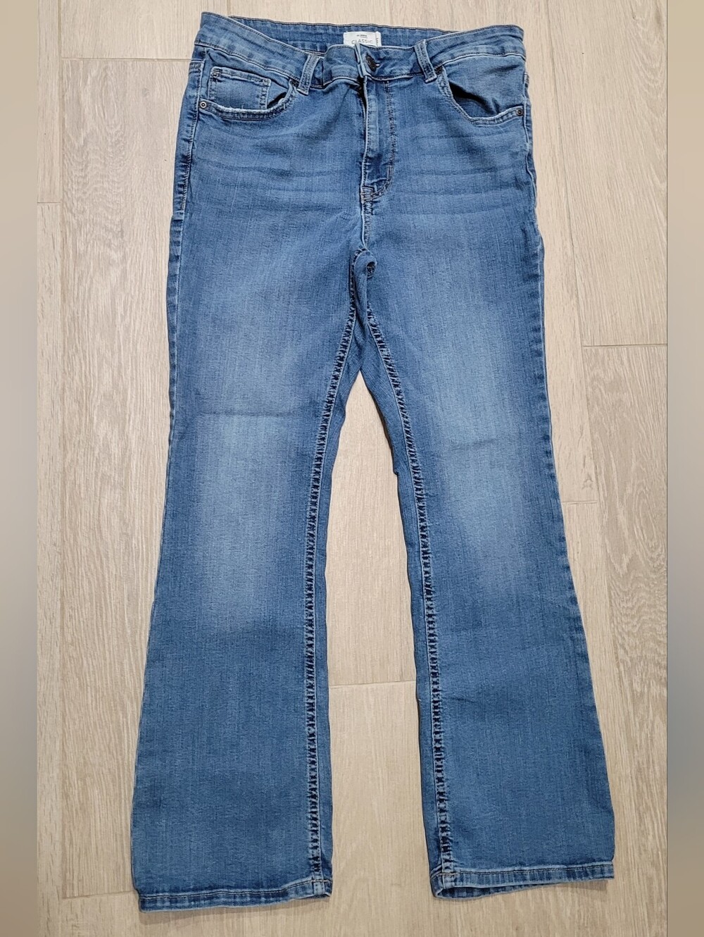 Women's Bootcut Jeans in Blue Wash 10P